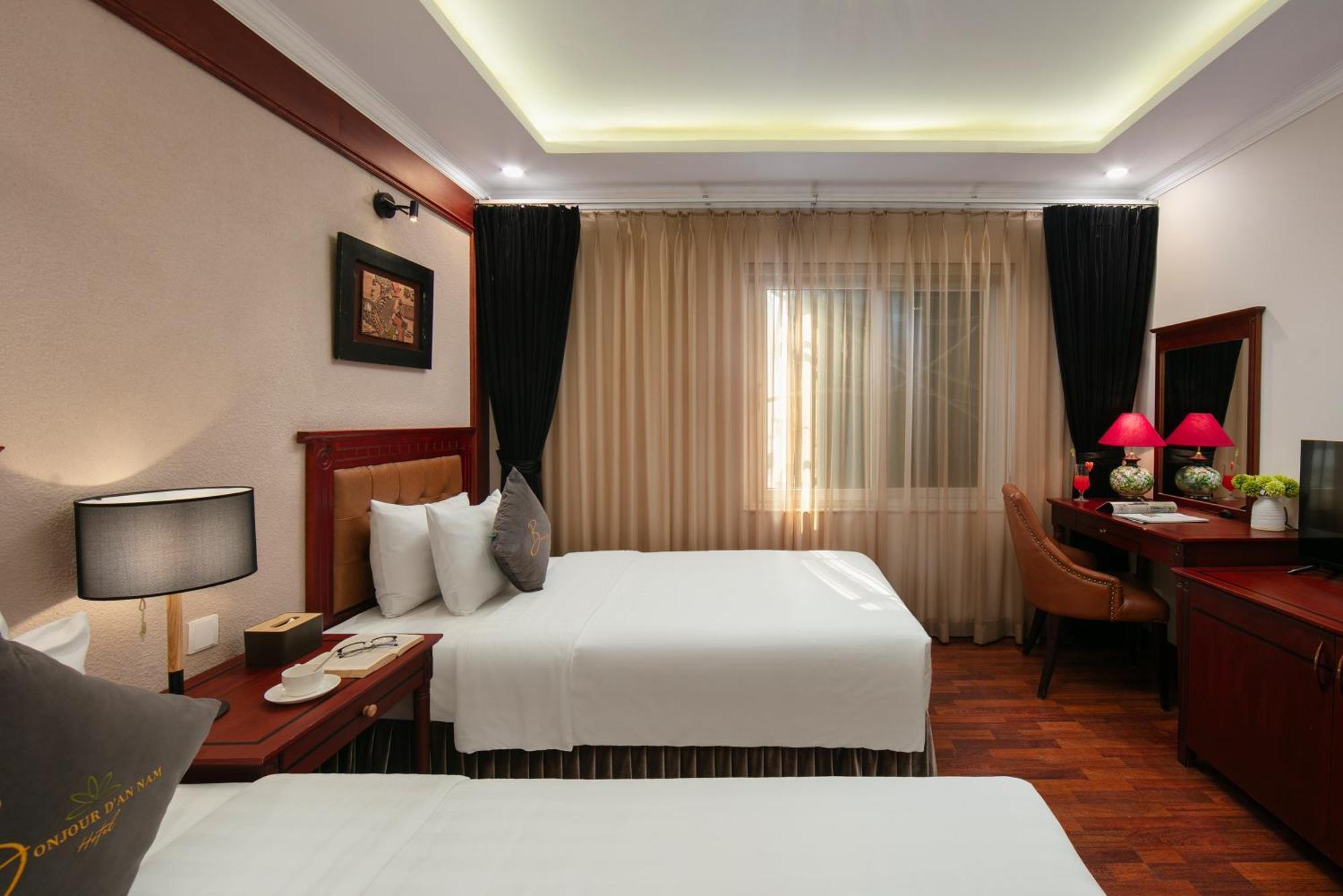 Bonjour D'An Nam Hotel Hanoi Bagian luar foto