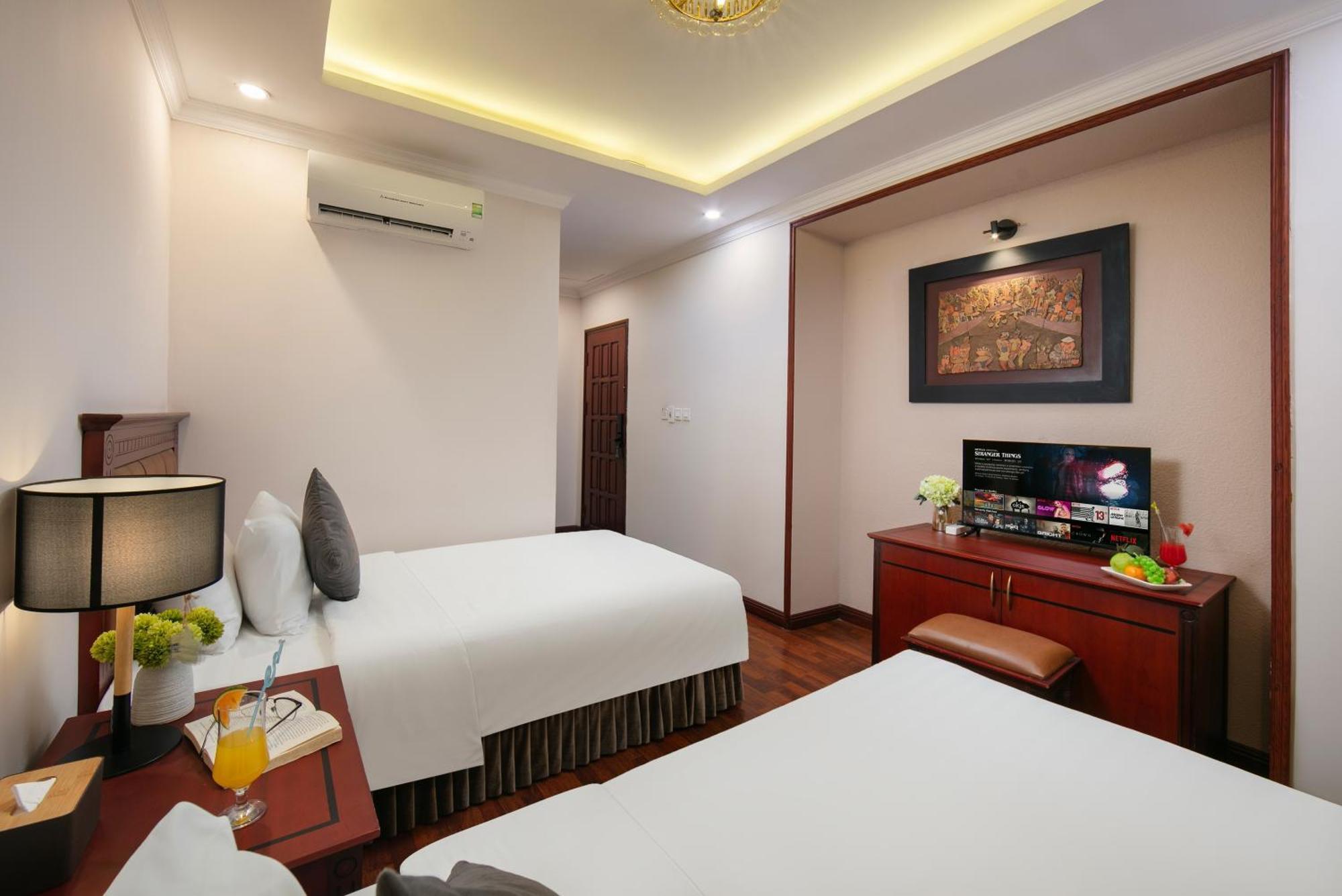 Bonjour D'An Nam Hotel Hanoi Bagian luar foto